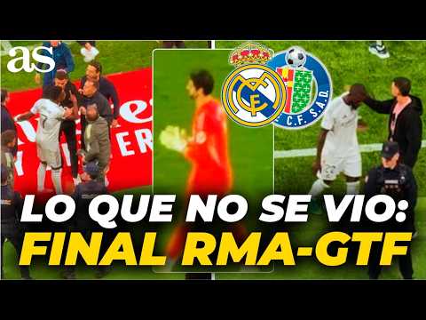 LO QUE NO SE VIO del final en el BERNABÉU en el REAL MADRID vs. GETAFE