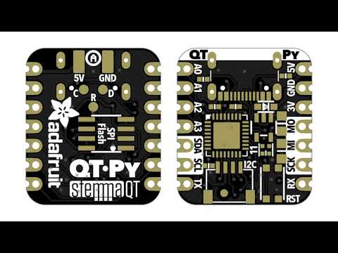 QT Py! A new board from Adafruit!