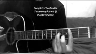 Bartender Chords by Lady Antebellum - How To Play - chordsworld.com