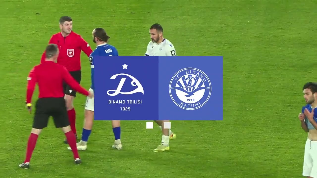 Dinamo Tbilisi vs Dinamo Batumi Highlights