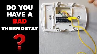 How to Tell if Your Home Thermostat is Bad - Bypass it and Find Out
