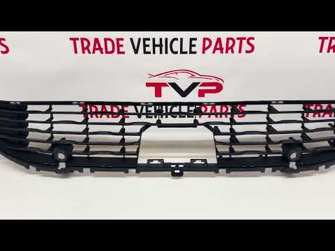 Fits Vauxhall Corsa F 2019-2023 Front Bumper Lower Center Grille With Radar & PDC Holes video