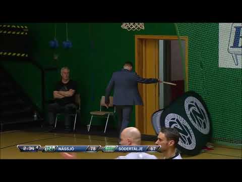 BASKET: NÄSSJÖ - SÖDERTÄLJE TEKNISK FOUL COACH