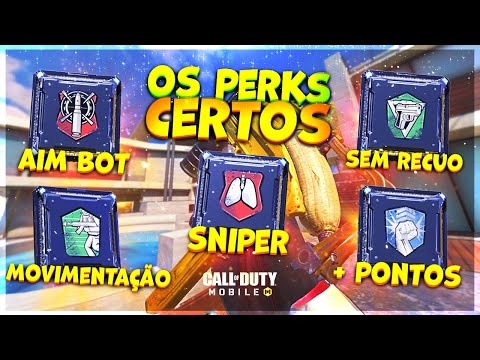O SEGREDO dos PERKS / VANTAGENS CORRETAS no COD MOBILE! DICAS para MELHORAR em 2024!