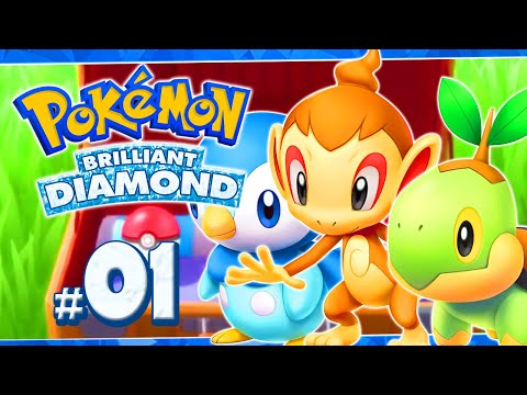 Pokemon Brilliant Diamond Part 1 THE SINNOH REMAKE Gameplay Walkthrough