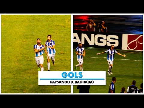 Gols  - Paysandu 2x1 Bahia(BA) - 13/09/2016