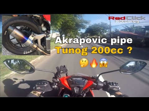 AKRAPOVIC PIPE REVIEW (Honda Click 125i Game Changer)