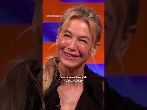 Renée Zellweger loves having Hugh Grant back in Bridget Jones! 😍 #TheGrahamNortonShow