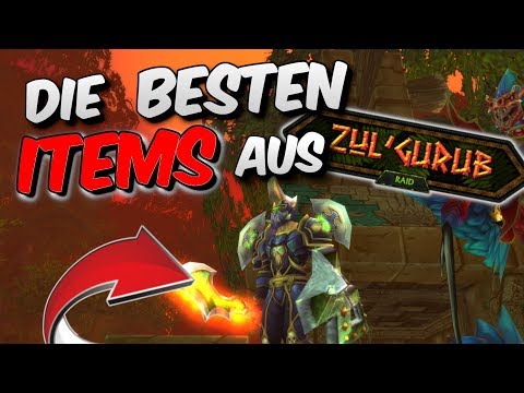 The BEST items from Zul Gurub for all classes - WoW Classic (German)