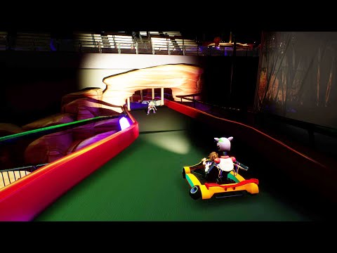 Roxy gets destroyed behind the scenes (3rd Person Camera) - Five Nights at Freddy's: Security Breach