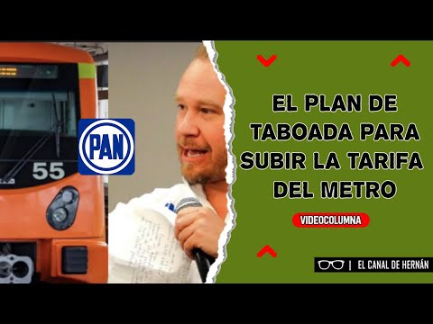 El plan de TABOADA para el SUBIR la TARIFA del METRO | Hernán Gómez