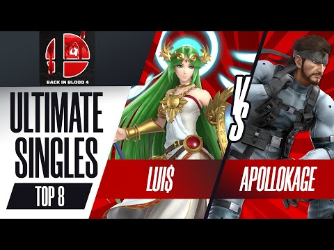 Lui$ vs. ApolloKage - Ultimate Singles Top 8 - Back in Blood 4