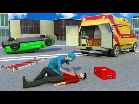 Emergency 911Rescue Service Simulator: Doctor Firefighter Rescuers - Android GamePlay