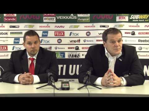 14.9.2013 Pressi: TPS - Ässät 6-3