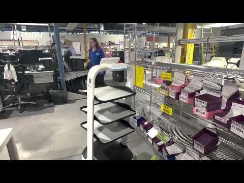 Pudubot2 หุ่นยนต์ส่งของในโรงงาน  Pudubot2 หุ่นยนต์ส่งของในโรงงาน