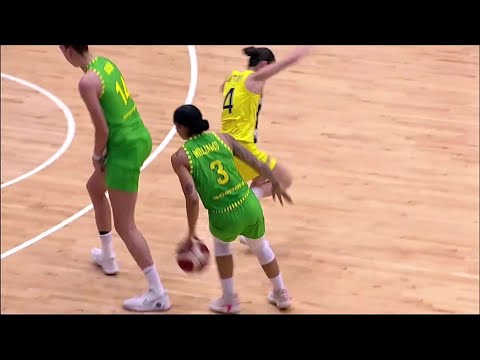 Gabby Williams Goes Behind The Back & Hits A 3 During EuroLeague Game! #EuroLeague #EueroLeagueWomen