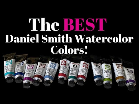 How to Begin Your First Daniel Smith Watercolor Collection