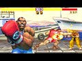 Street Fighter 2 Hack Sheng Long Special Edition Hardest BALROG Gameplay