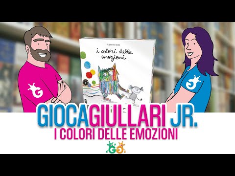 I Colori delle Emozioni, il Gioco da Tavolo per Bambini tratto dal libro - Gioca Giullari Jr