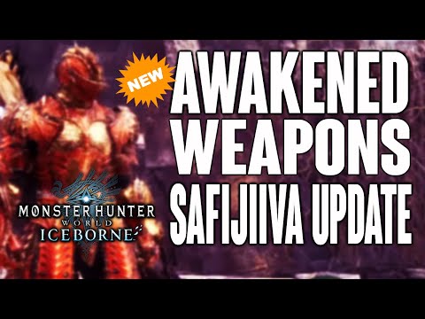 MHW Iceborne Dev Diary 4.5 ∙ Awakened Weapons [New Augment System] Safi'jiiva Siege Quest & Rewards
