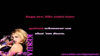 KE$HA Get in Line Full Karaoke HQ