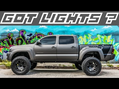Toyota Tacoma LED Bar/Ditch Bracket Kit