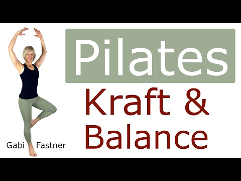💡30 min. Pilates, Kraft und Balance | Training für Fortgeschrittene, ohne Geräte