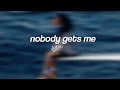 nobody gets me (slowed down) - SZA