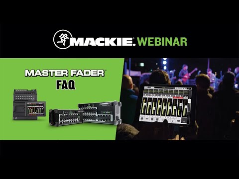 Master Fader FAQ Live Seminar - Pt. 1