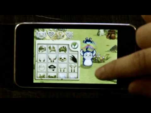 Pocket Creatures iPhone gameplay