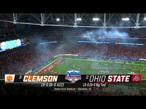 NCAAF 2019-2020 / CFP Semifinal / Fiesta Bowl / (3) Clemson Tigers - (2) Ohio State / EN