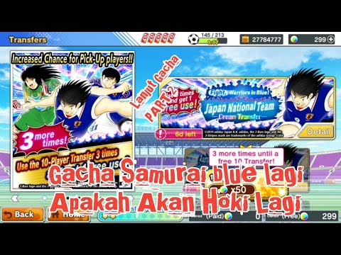 Gacha Lanjutan Samurai Blue - Captain Tsubasa Dream Team