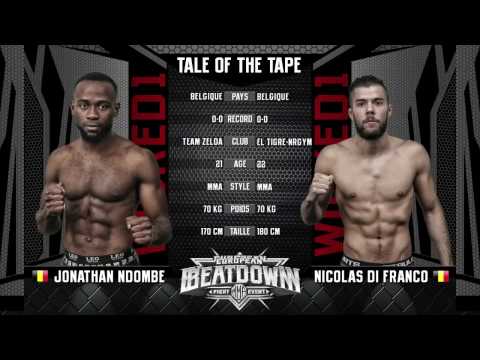 EBD1 - Jonathan Ndombe Vs Nicolas Di Franco