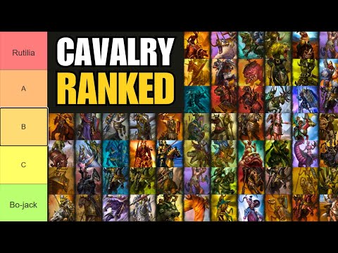 All CAVALRY Units Ranking Tier List | Total War Warhammer 3