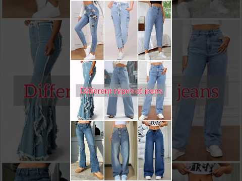 15 Types jeans 👖style for women।।Tranding jeans style 2024 #shorts #jeans #fashion