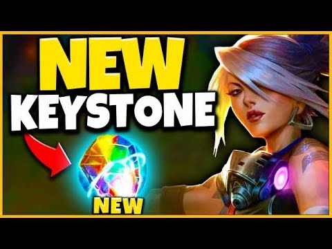 *RAREST SKIN EVER* RUNES SWAP EVERY 4 SECONDS (CRAZY KEYSTONE) - League of Legends