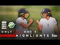 Two Sublime Hundreds! | Highlights | England v South Africa - Day 2 | Only LV= Insurance Test 2022