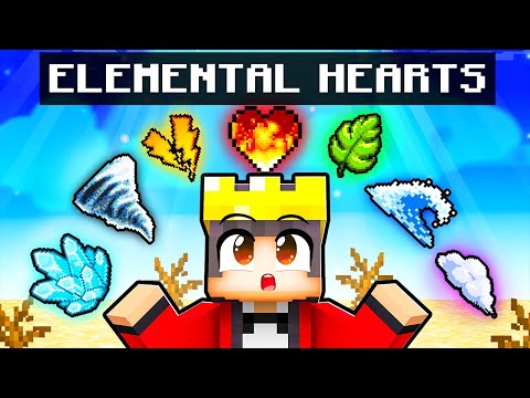 Mongo has ELEMENTAL Hearts in Minecraft!
