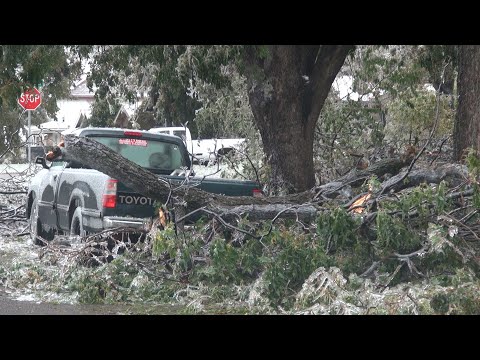 HISTORIC OKLAHOMA CITY ICE STORM DAMAGE 10/27/2020