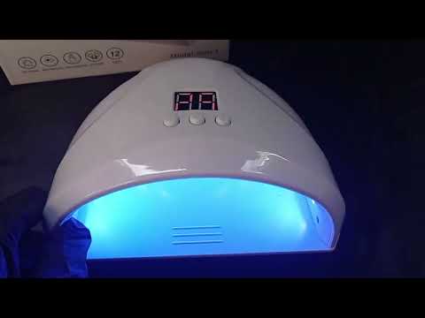 CABINE 12 LED UV BRANCA TAMANHO:18 X 8,8 X 15