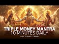 10 Minutes This Triple Mantra Changed My Financial Energy Surya Vishnu Lakshmi