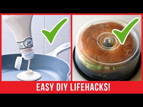 DIY Pancake Batter Dispenser, Bagel Holder, and More Handcrafted DIY Projects Video