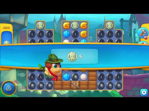 Fishdom 5810 Level - 16 moves - NO BooSTERS