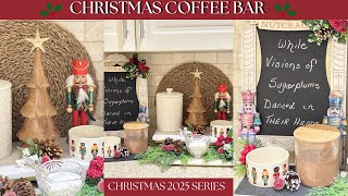 Creating My Christmas Coffee Station | Cozy Kitchen Decor 🎄