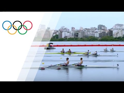 France wins Men's Lightweight Double Sculls gold