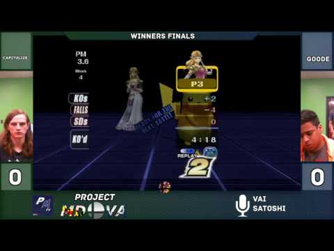 Project M @ Xanadu 11/2/16 Winners Finals - Capitulize (Pikachu) vs Goode (Zelda)