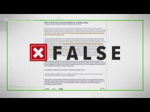 VERIFY: Is 5G connected to the spread of coronavirus?