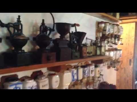Kaffeemühlen im Café Winklstüberl, Fischbachau