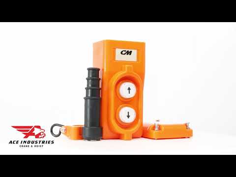 CM PENDANT CONTROL STATION (TWO BUTTON) 24652 CM PENDANT CON...