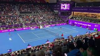 IGA SWIATEK vs JESSICA PEGULA | 2023 WTA FINAL | DOHA